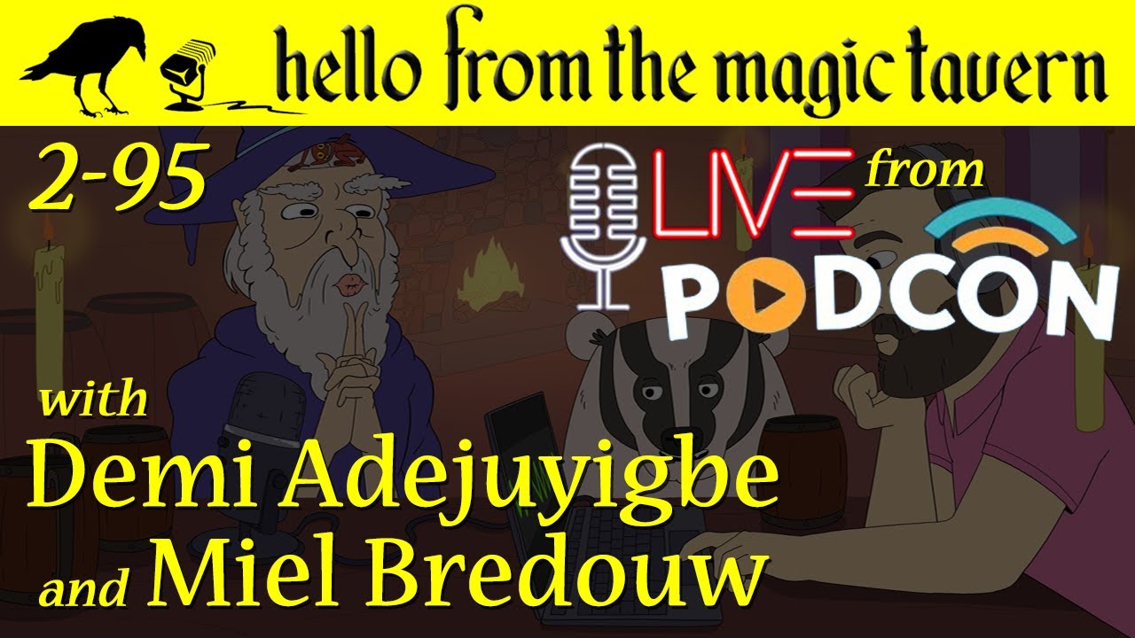 Season 2, Ep 95 - Woodland Creatures (Live from PodCon with Demi Adejuyigbe and Miel Bredouw)