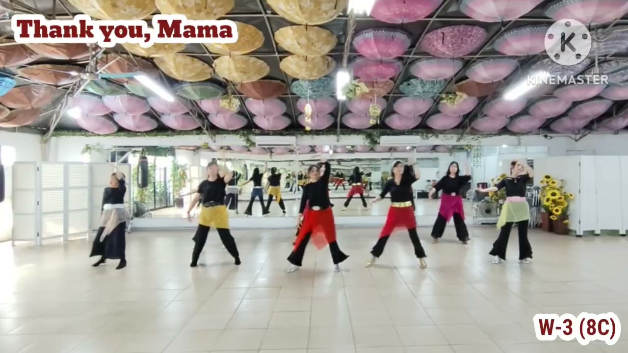 Thank you, Mama|| Line Dance||Intermediate NC25||Grace Queen (KOR)2025||Yenny Nianta & Dancing Mom's