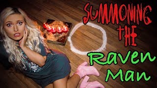 I SUMMONED THE RAVEN MAN! Paranormal Game at 3AM screenshot 3