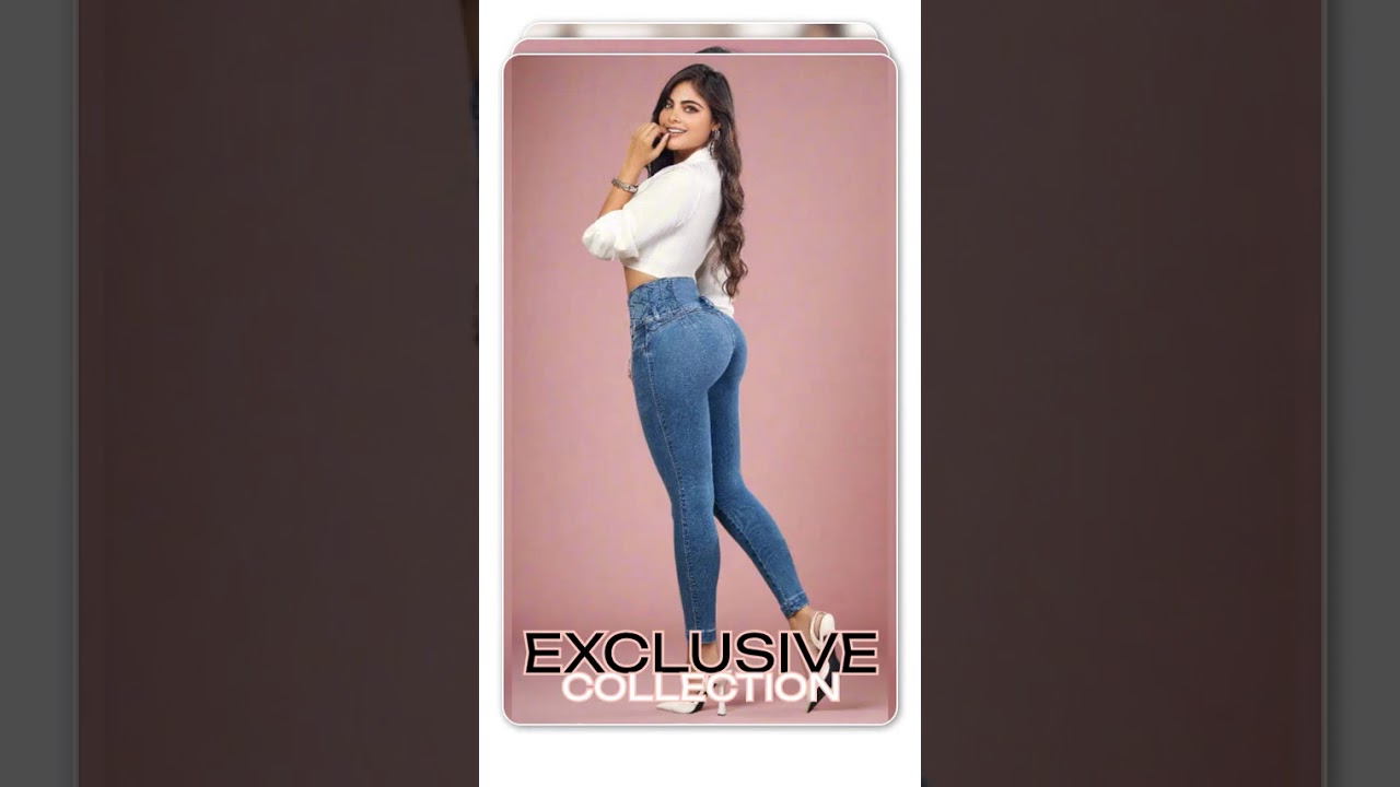 Vivian 100% Authentic Colombian Push Up Jeans