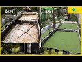 Azolla Pond Preparation and Construction Using Used Billboard - TAGALOG!! with English Sub