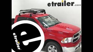 etrailer | How to Set Up Your Yakima LoadWarrior Roof Rack Cargo Basket on a 2013 Dodge Ram Pickup