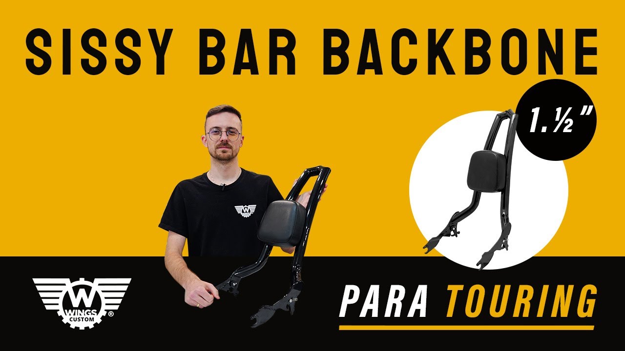 Review #3: Sissy Bar Backbone Brutale 1.1/5" Destacável Preto para Harley-Davidson Touring