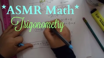 Relaxing ASMR Math| Trigonometry