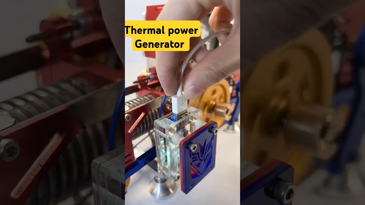 Thermal Power Generator Model 💯 | Generator | thermal Generator 