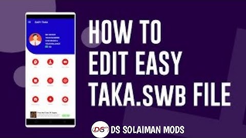 How To Edit Easy Taka .swb File | Sketchware Free Earning App Project |DS SOLAIMAN MODS #sketchware