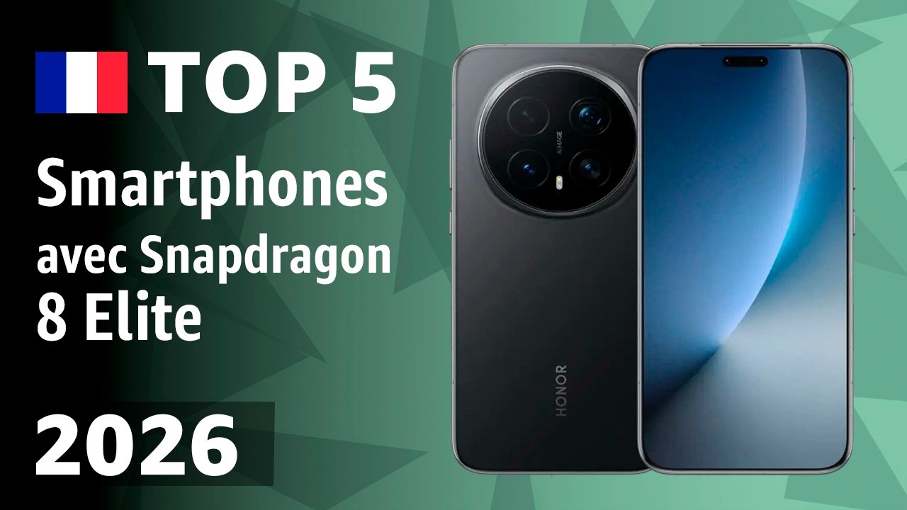 TOP-5: Les meilleurs smartphones avec Snapdragon 8 Elite – Test 2026!