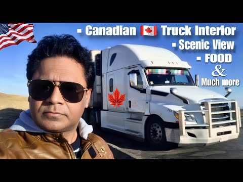 Canadian Truck Interior. Scenic View . Food & Much more. @California @Interstate5North @VistaPoint