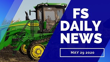 JOHN DEERE 40 SERIES, FACT SHEET FRIDAY, PLUS MODS IN TESTING | FS DAILY NEWS | Farming Simulator 19