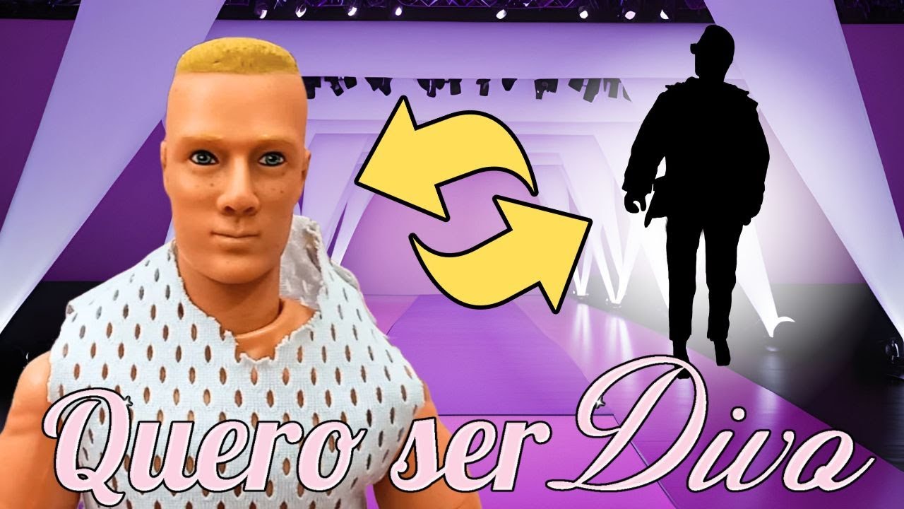 Transformando o Arnaldão em divo | série Quero ser Diva #barbie #barbiecollector