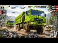 Army Truck Transport Offroad Simulator - US Cargo Vehicle Driving Mountain 3D - Android GamePlay