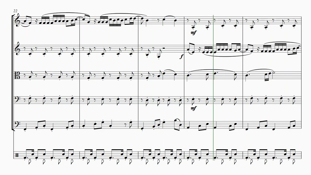 Despacito for Strings Sheet Music