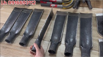 THUỔNG RÈN THÉP NHÍP ĐI RỪNG - CUỐC TÂY CON GÀ - DẦM ĐÁNH CÂY