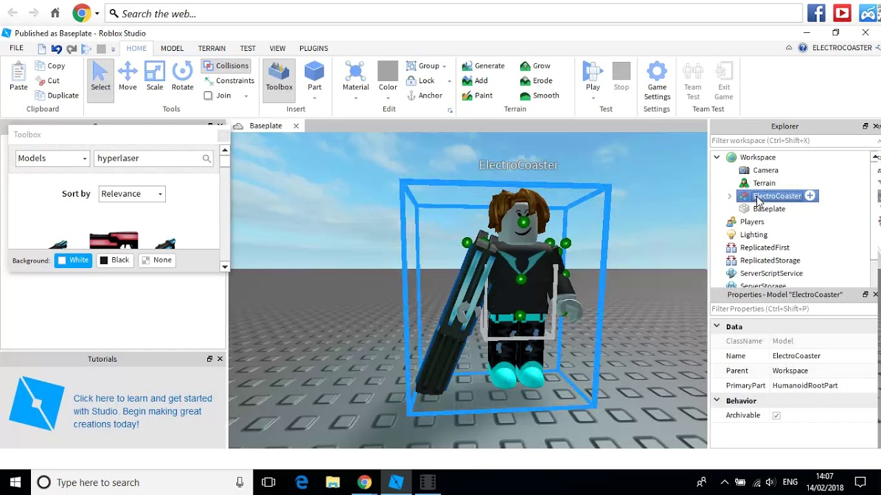 How To Make And Arm An Npc Non Player Character Of Yourself In Roblox Studio Tutorial Youtube - how to make a npc of yourself on roblox