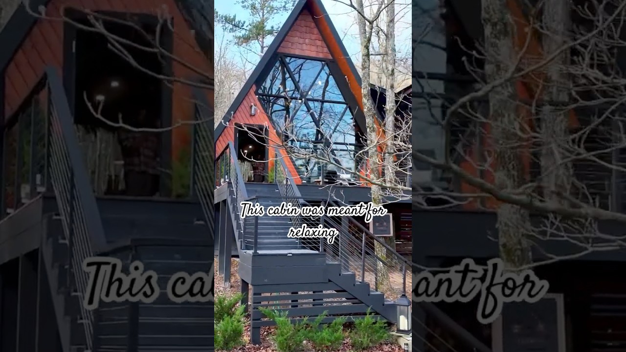 Luxury A-Frame Getaway… Then We Found the Trails