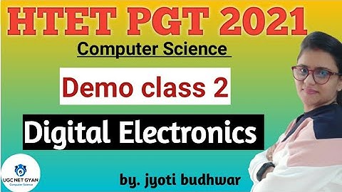 HTET PGT COMPUTER SCIENCE l Demo Class 2 for Paid Course l UGC NET GYAN