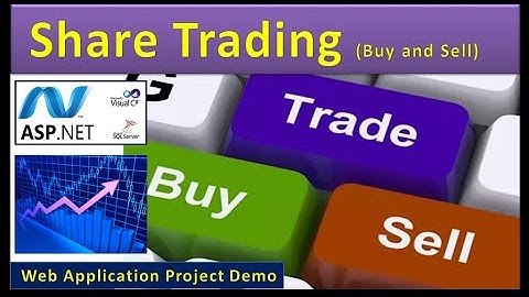 Online Share Trading C# asp.net Sql Server Online Project | Buy Sell Share  | asp181 #highblixasp