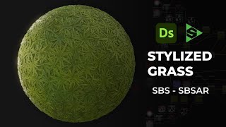 Stylized Grass - Substance 3D Designer - SBS & SBSAR