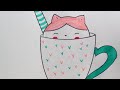 Easy way to draw Coffee Mug #drawing