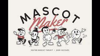 Mascot Maker - Vintage Vector Cartoon Characters Stock Graphics - Download at YouWorkForThem
