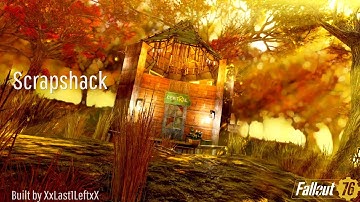 Fallout 76 Camp Build | Scrapshack | Scrappy // Immersive // Unconventional