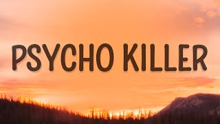Video thumbnail of "Psycho Killer - Talking Heads (Lyrics)"