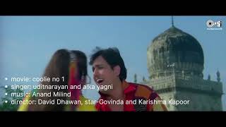 Tere pyar me dil diwana hai song. Govinda and karisma.