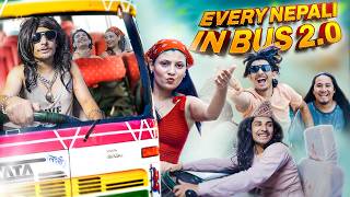 EVERY NEPALI IN BUS ( PART 2 ) GANESH GD