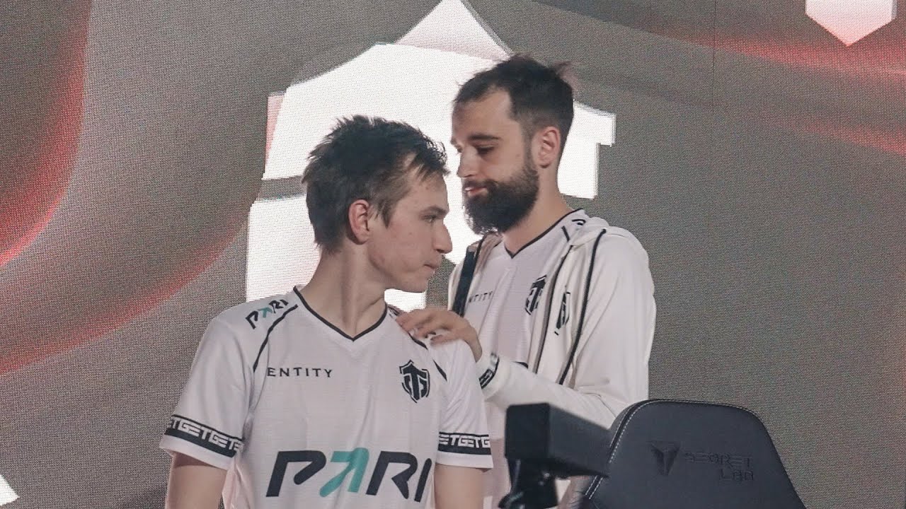 Эмоции Entity после вылета с The International 2022