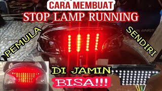 How to make a stop lamp running vario110fi || 5tr module 8 modes