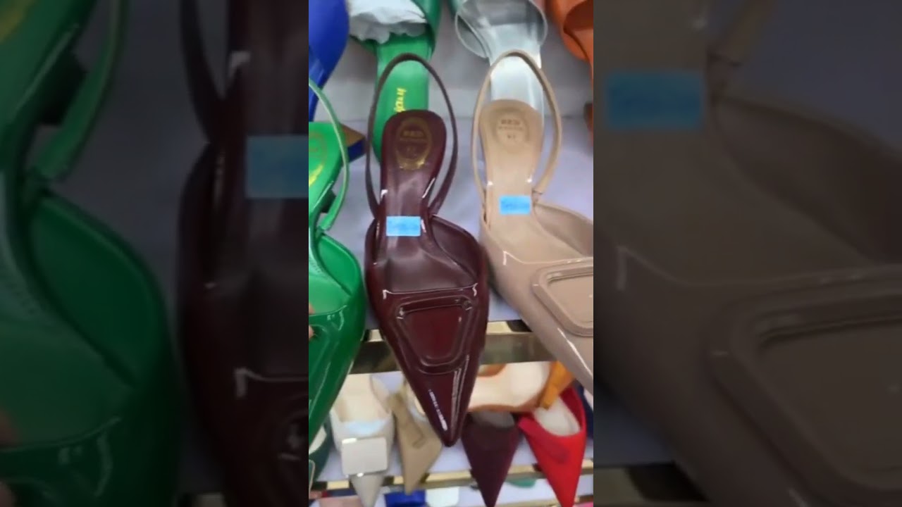 Half shoe Sling back sandals with so many colours for u to choose from. 