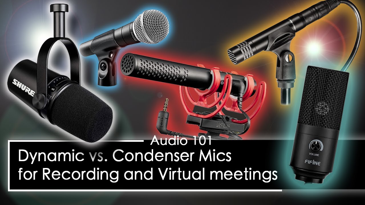 Dynamic vs Condenser Microphones: Which Is the Best for Gaming and Streaming?  – Dragon Image