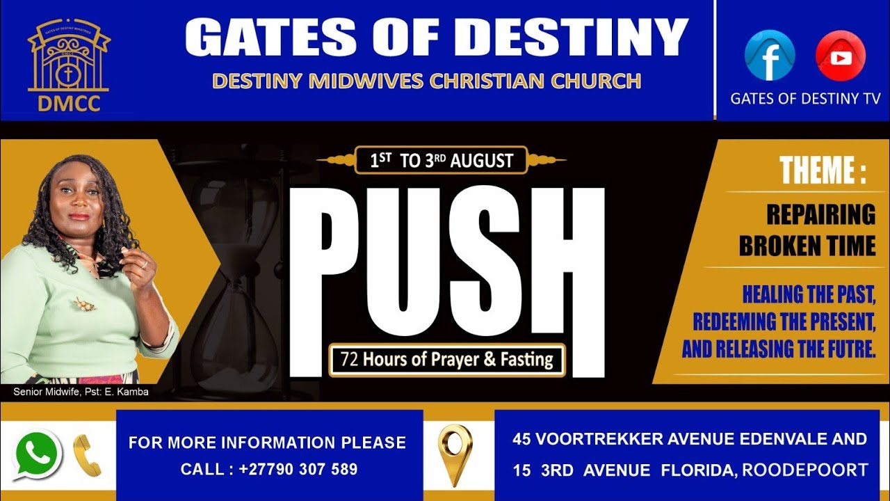 || AUGUST PUSH DAY 2 || SIGNS AND WONDERS SERVICE || 2/8/2026||