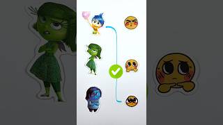 Cute Paper Crafts with Inside Out Emotions 😜#insideout2 #insideout #papercraft #papercrafts #cute