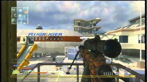 NO SCOPE THRU PLANE ON TERMINAL