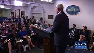 White House Chief of Staff John Kelly: "I'm not quitting today." (C-SPAN)