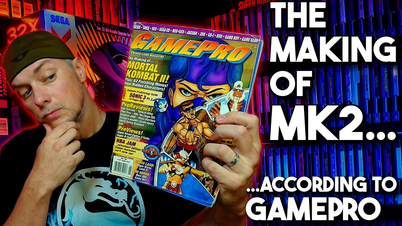 The Making Of Mortal Kombat II...According To GamePro | Reading Vintage Video Game Magazines