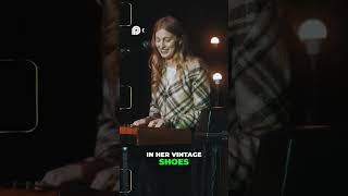 Vintage Style Icon  Pearls, Laughter, and Golden Style