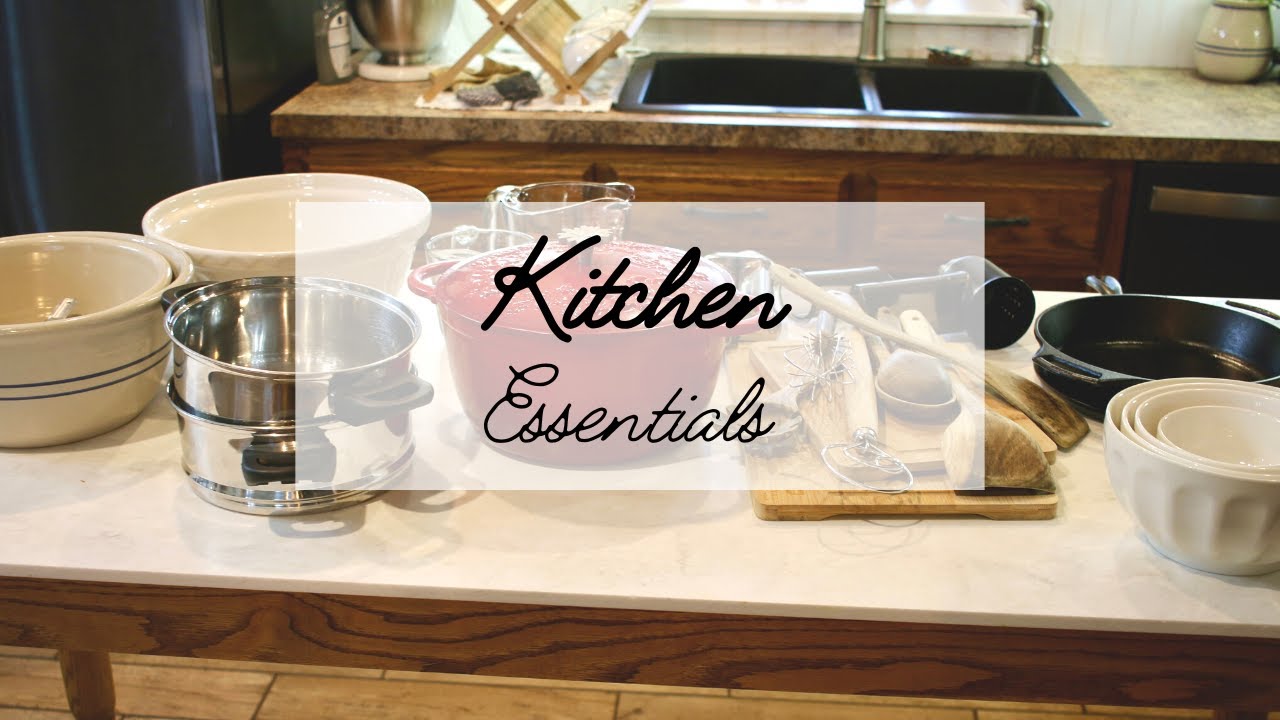 Top Ten Kitchen Essentials for Homemakers - The Quick Journey