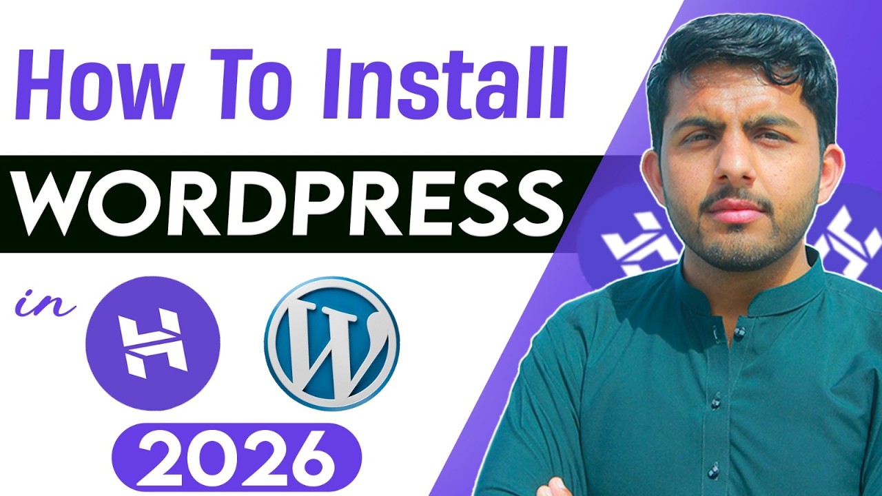 Hostinger WordPress Installation Tutorial – Easy Method 2026 - YouTube