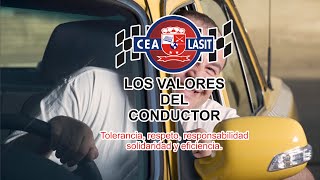 LOS VALORES DEL CONDUCTOR
