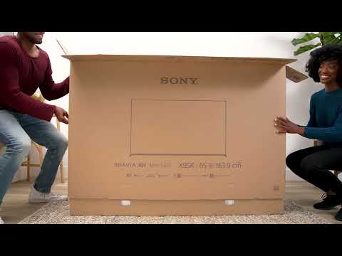 Unboxing: Sony BRAVIA XR™ X95K TV