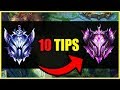 ✔ 10 TIPS FOR CLIMBING OUT OF DIAMOND! | League of Legends