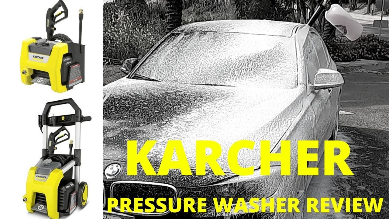 Review of Karcher Electric Pressure Washer | Karcher Cube | K1700 CUBE |  Power Washer | Car Detail - YouTube