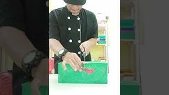 Roti tawar motif semangka chef Eza Jepara Indonesia - Durasi: 0.26. 