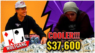 Wolfgang And Phil Laak Go Head To Head In This HUGE Pot!