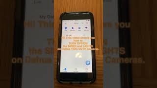 How to turn lights off on dahua Tioc camera. screenshot 5