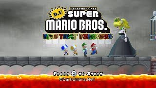 D.U Find That Princess 100% Complete (No Death) New Super Mario Bros. wii screenshot 4