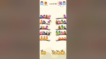 Bird Sort Color Gameplay Walkthrough All Levels #BirdSortColor
