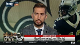 [BREAKING NEWS] Michael Thomas reaches 5-yr\/$100M deal with Saint  to become NFL's highest-paid WR